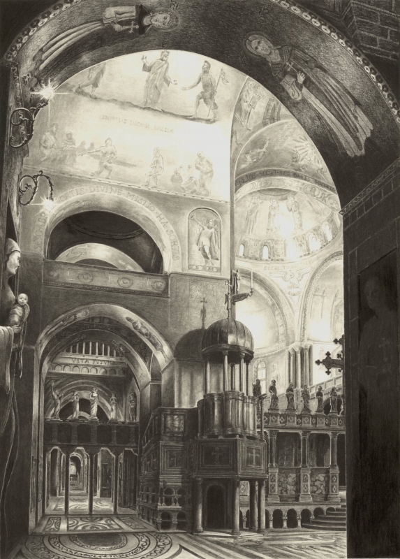 Basilica di San Marco by artist Norman Bean